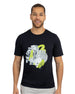 Printed Navy Men's T-Shirt