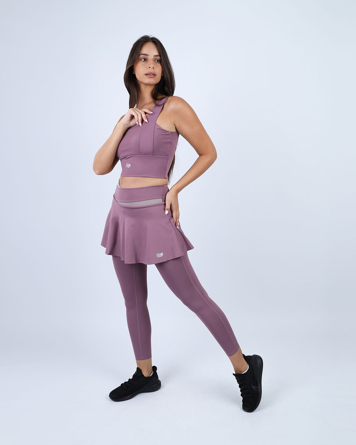 Yoga Fitness Purple Sports Bra-Atum -58540793