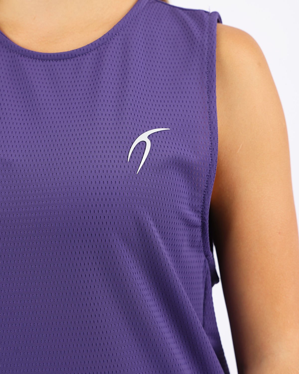 Victory Sleeveless Purple Tank Top-Atum -68271207