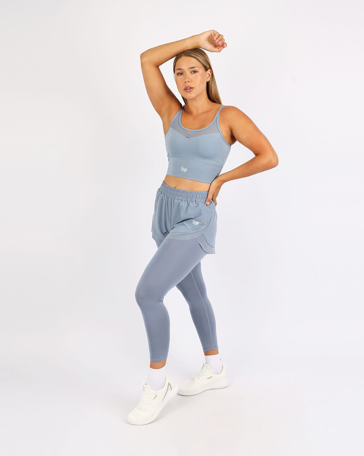 SculptFlex Blue Crossback Bra-Atum -46603241