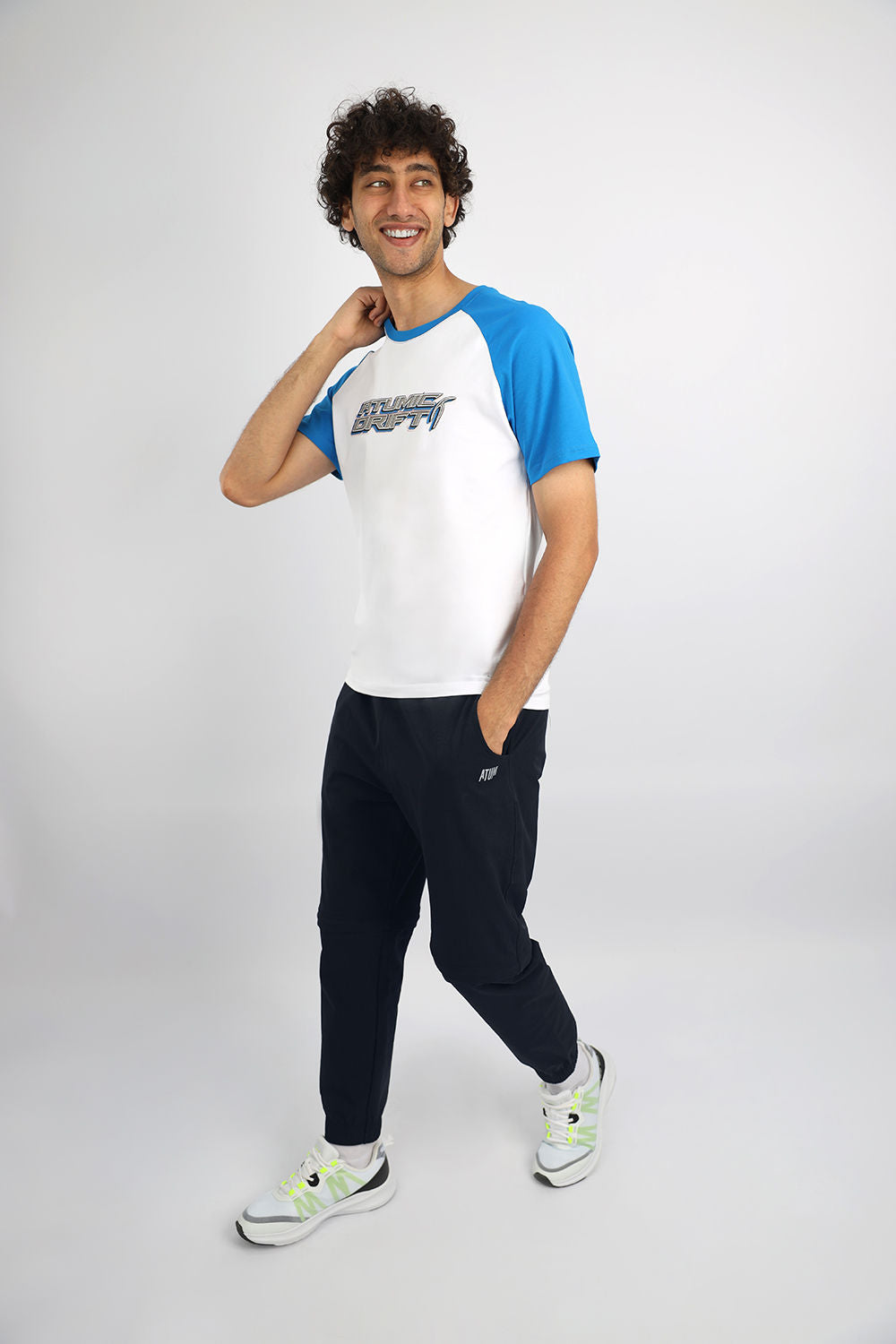 Drift Sports Blue T-Shirt-Atum -83224447