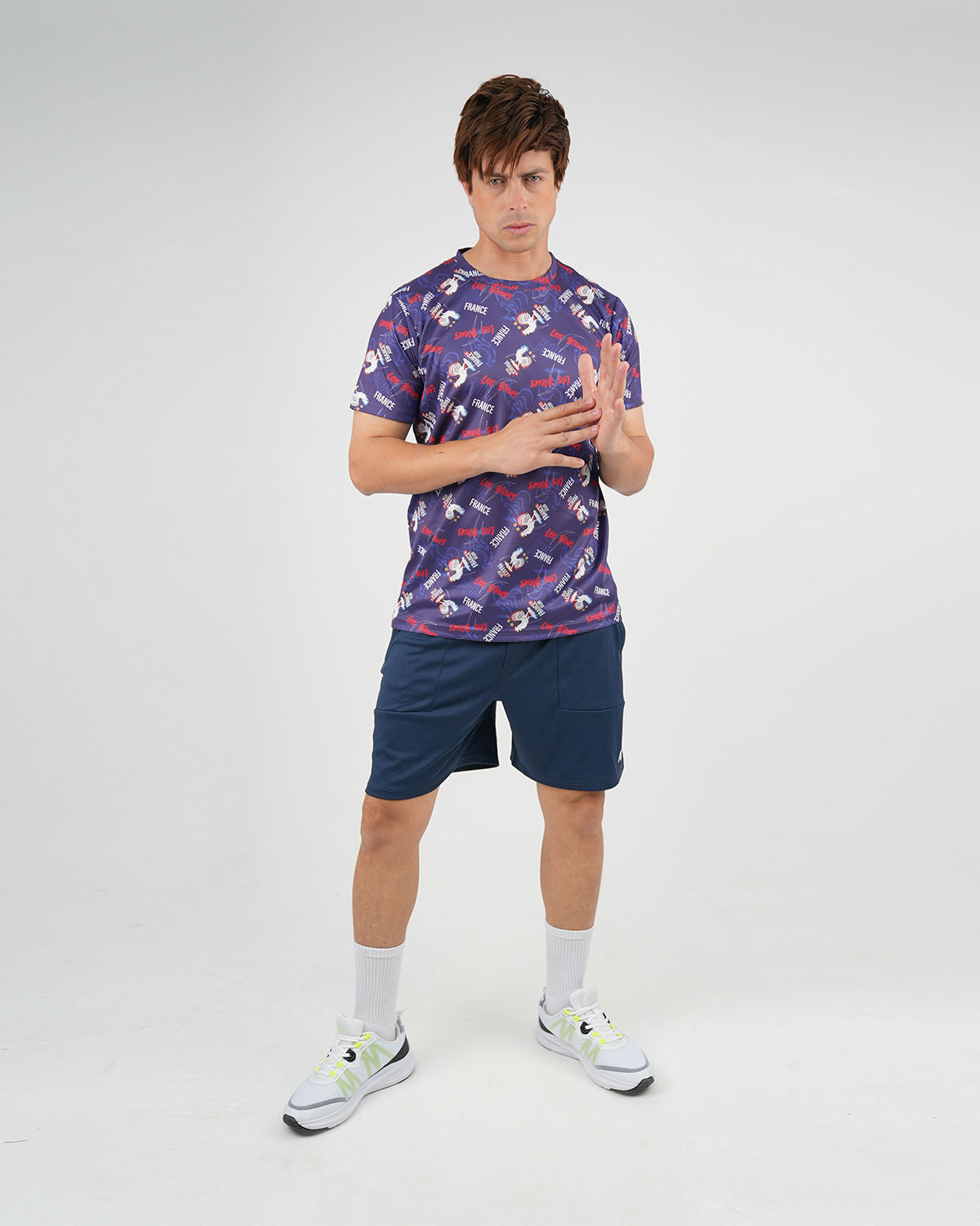 Les Bleus Sports Unisex T-Shirt-Atum -34134254