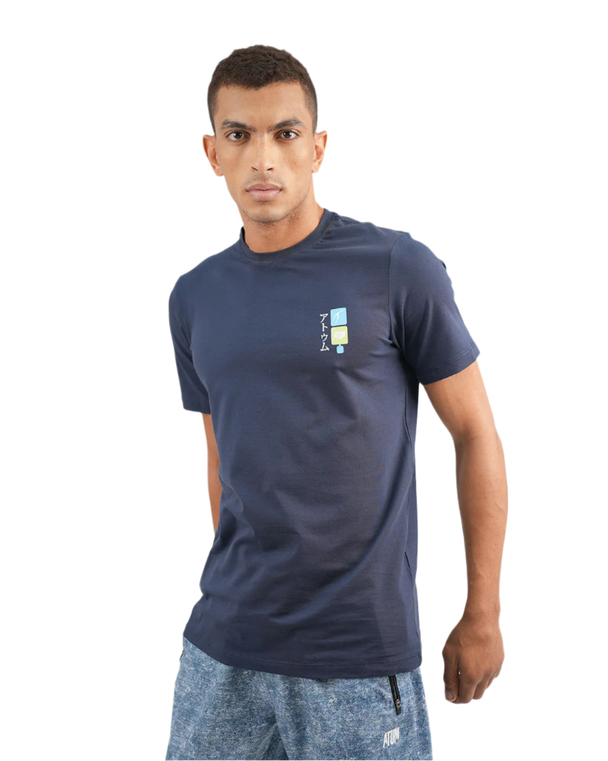 Dragon Strike Graphic Navy T-Shirt-Atum -12322847