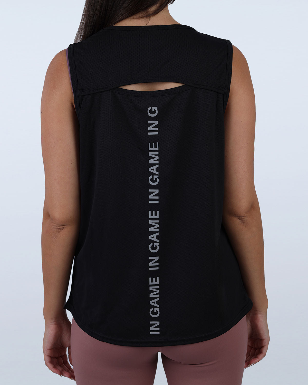 Modal Yoga Black Tank Top-Atum -65813853