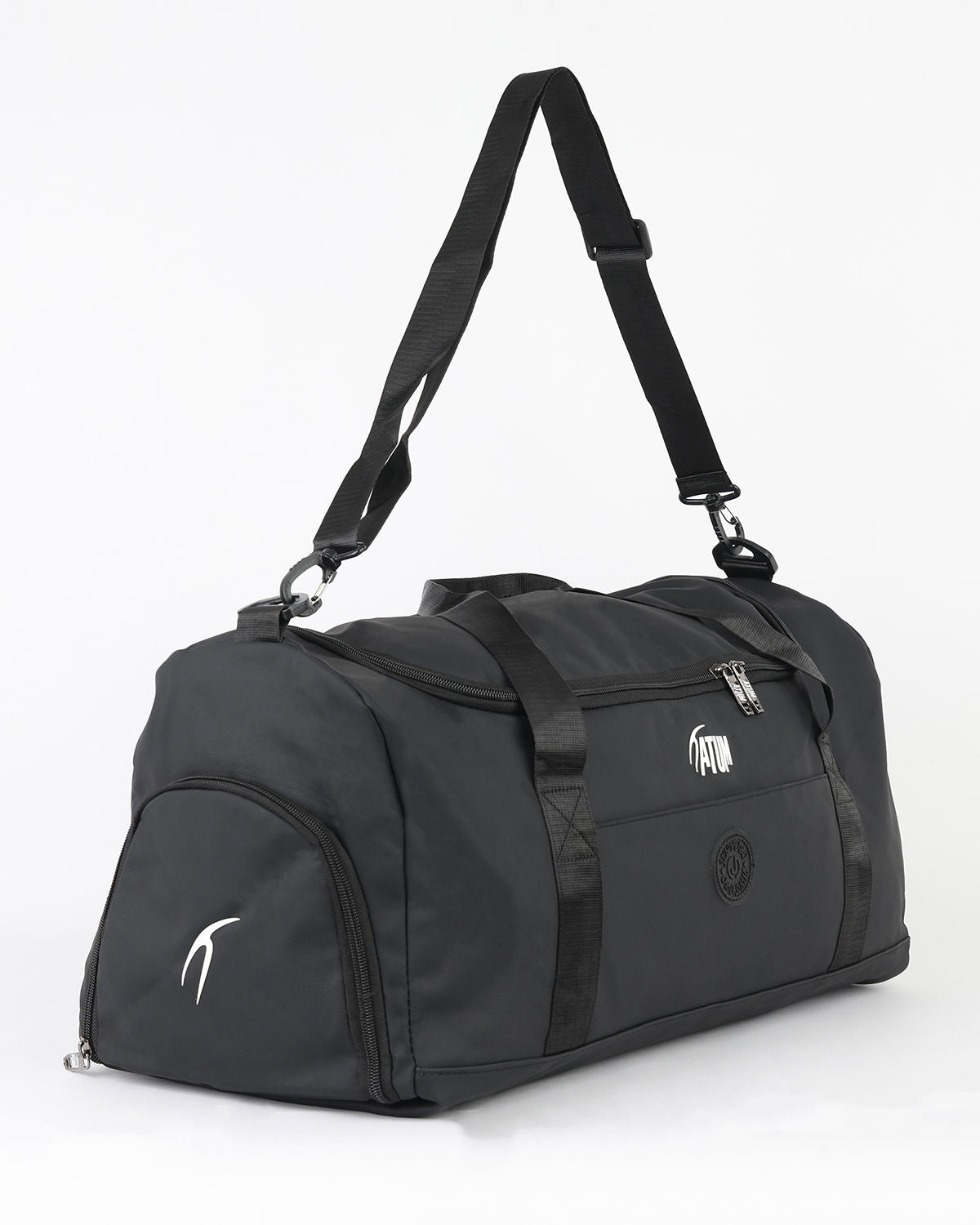 Elite Travel Black Duffel Bag-Atum -40446095