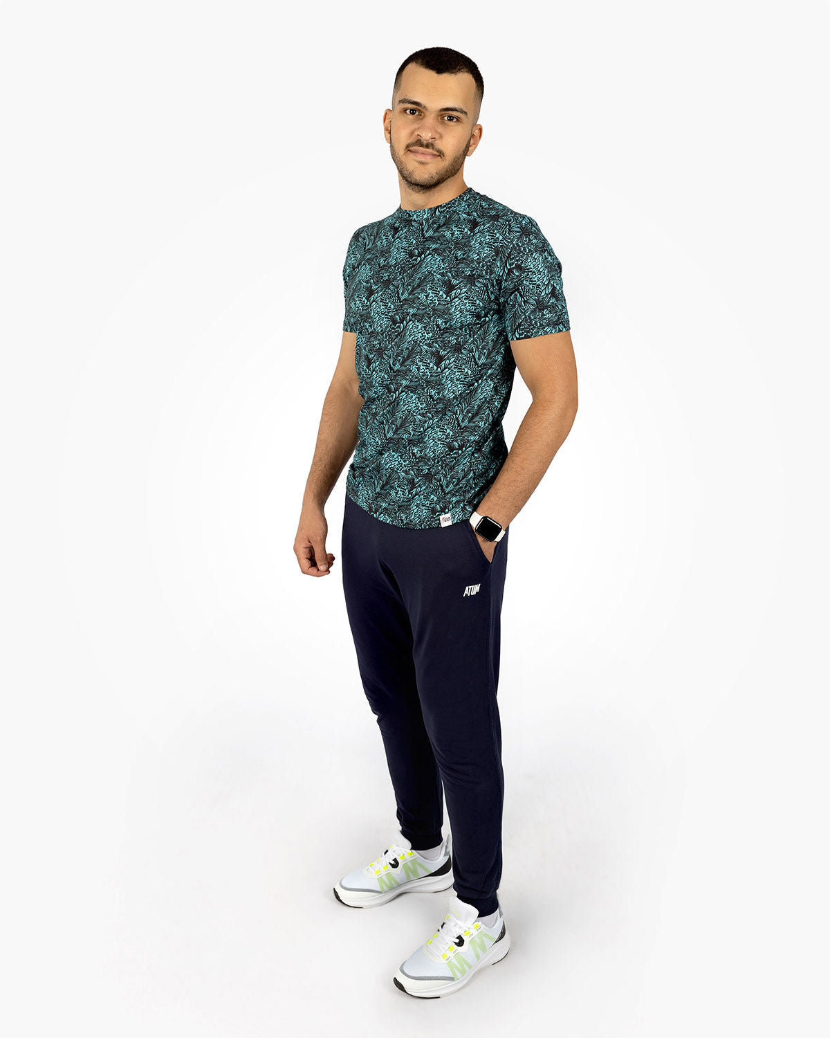 Splash Clash Forest Blue T-Shirt