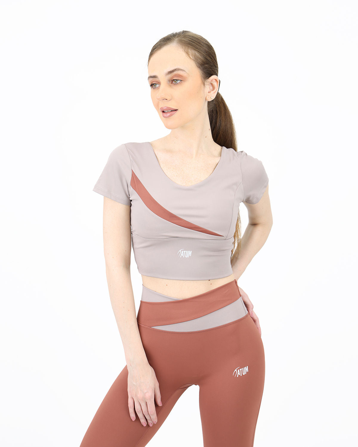 Asymmetric Crossover Red Top-Atum -9718517