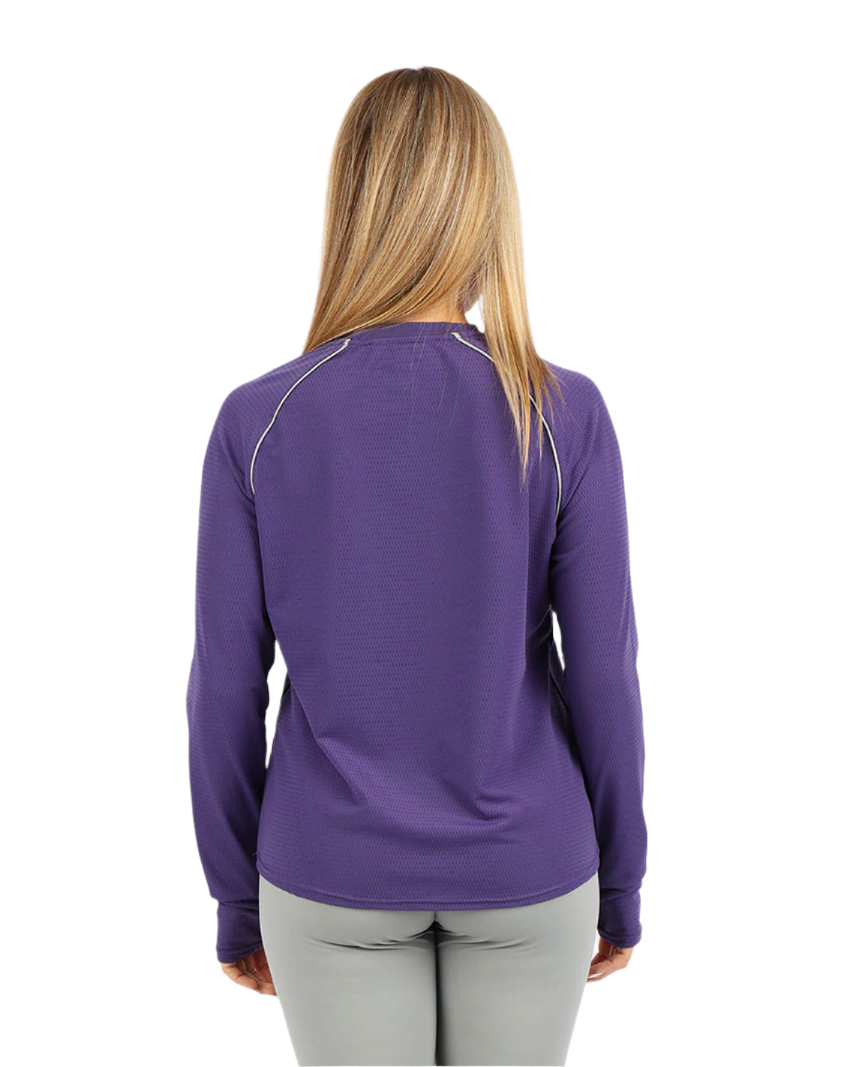 Long-Sleeve Training Purple Top-Atum -92376626