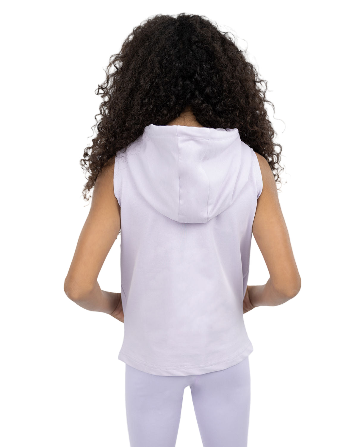 Smooth Girls Hooded Lavender T-Shirt-Atum -45807931