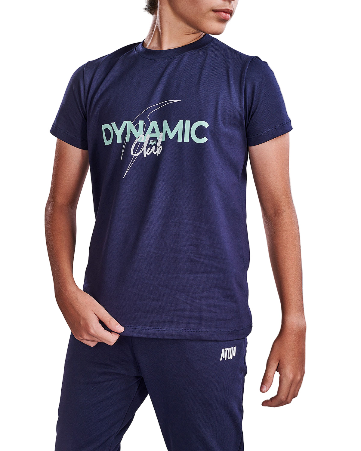 Boy's Dynamic Club Navy T-Shirt-Atum -66619379