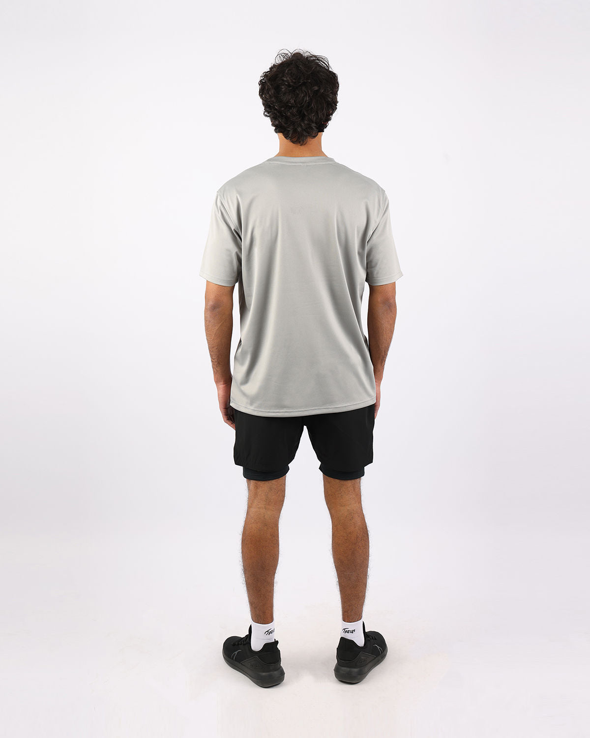 Prime Fit Men's Gray T-Shirt-Atum -25109693