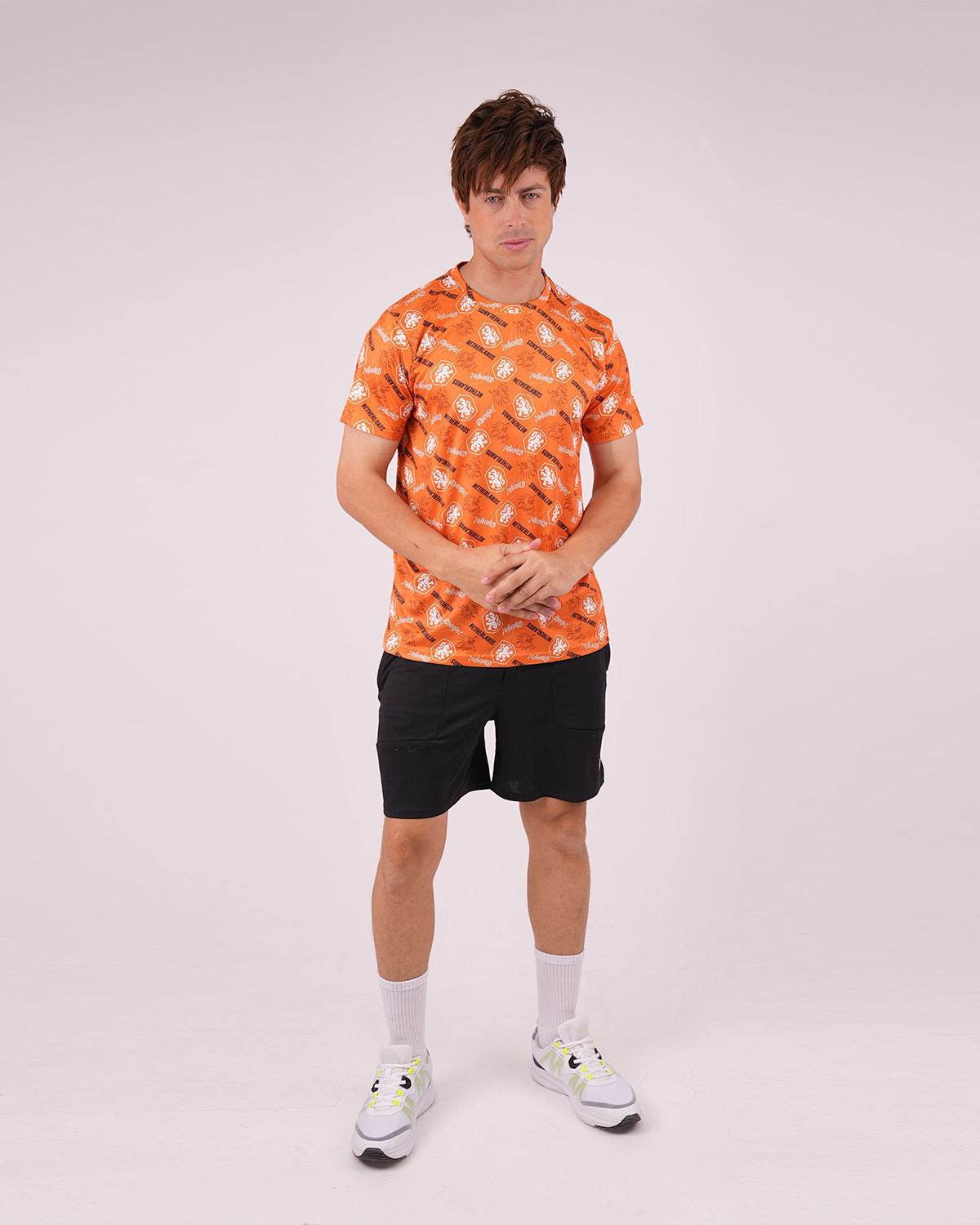 Orange-Sports-Unisex T-Shirt-Atum -15078021