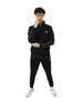 Men's Basic Black Tracksuit