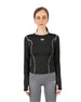 Streamline Long Slevess Women's Black Top
