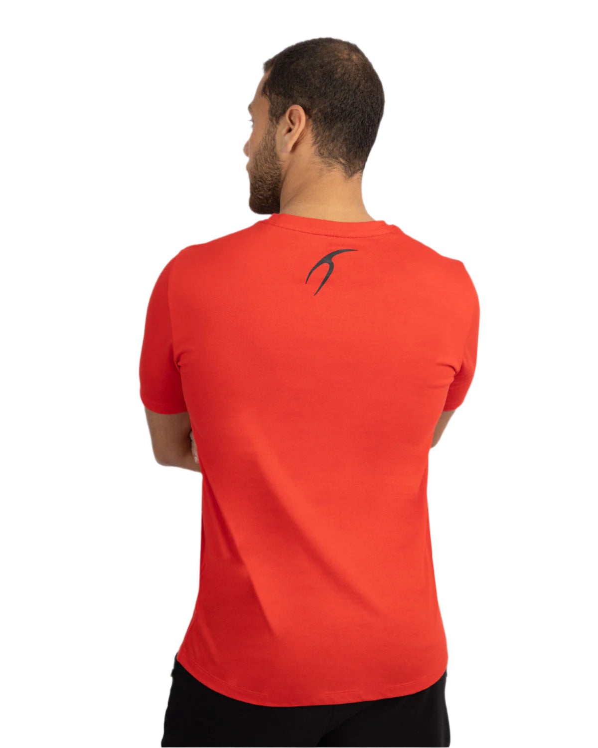 Basic Cotton Red T-Shirt-Atum -39862074