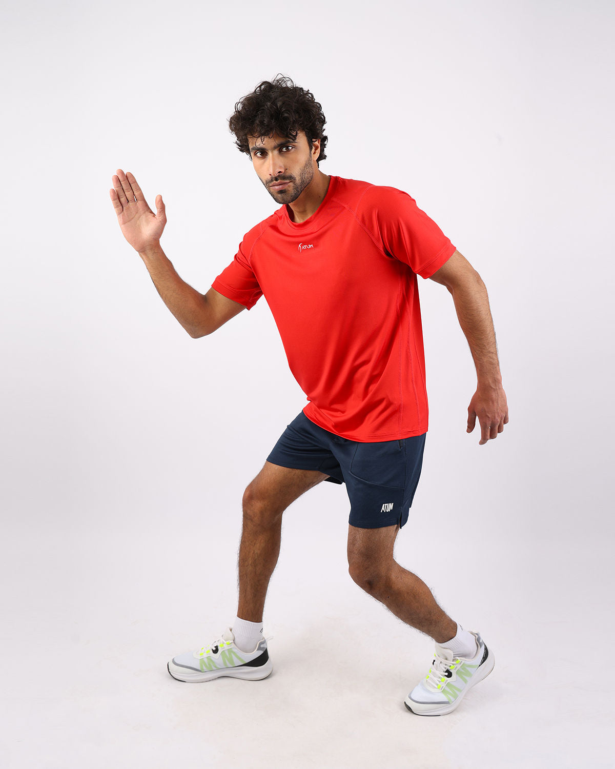 Energy Flow Men's Red T-Shirt-Atum -24256274