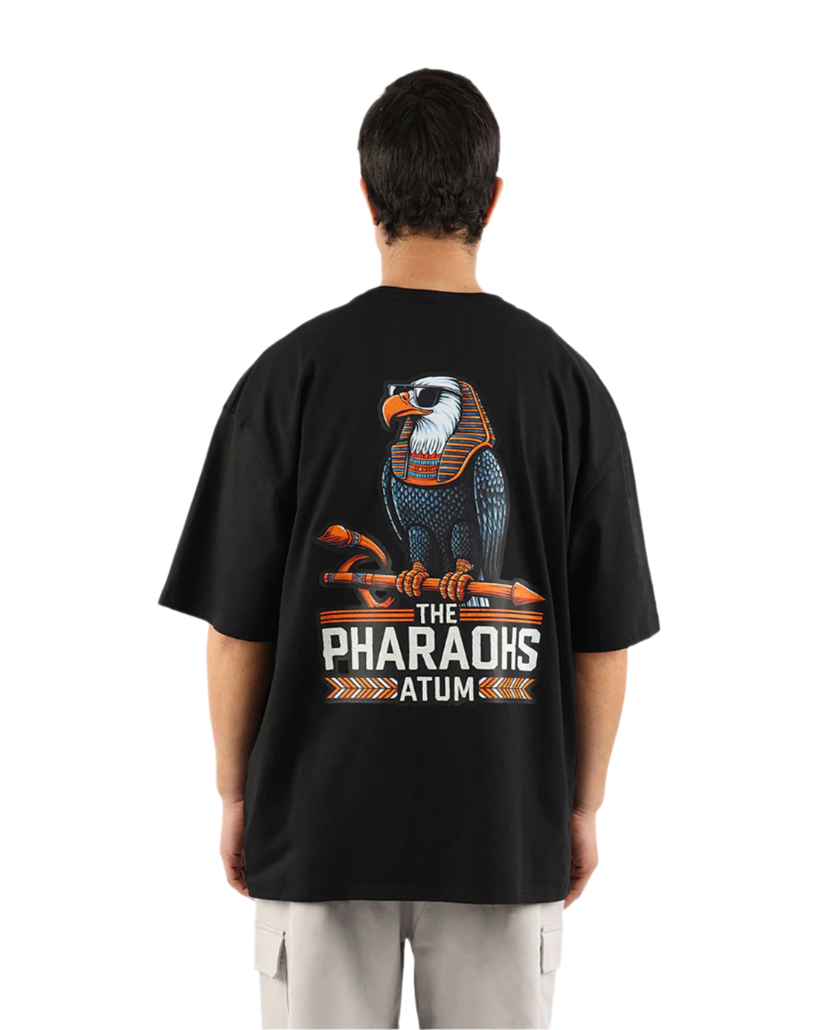 Pharaohs Legacy Black T-Shirt-Atum -40112820