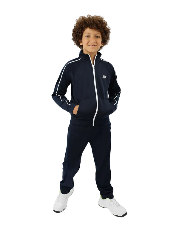 Essential Boy's Navy TrackSuit-Atum -55903965