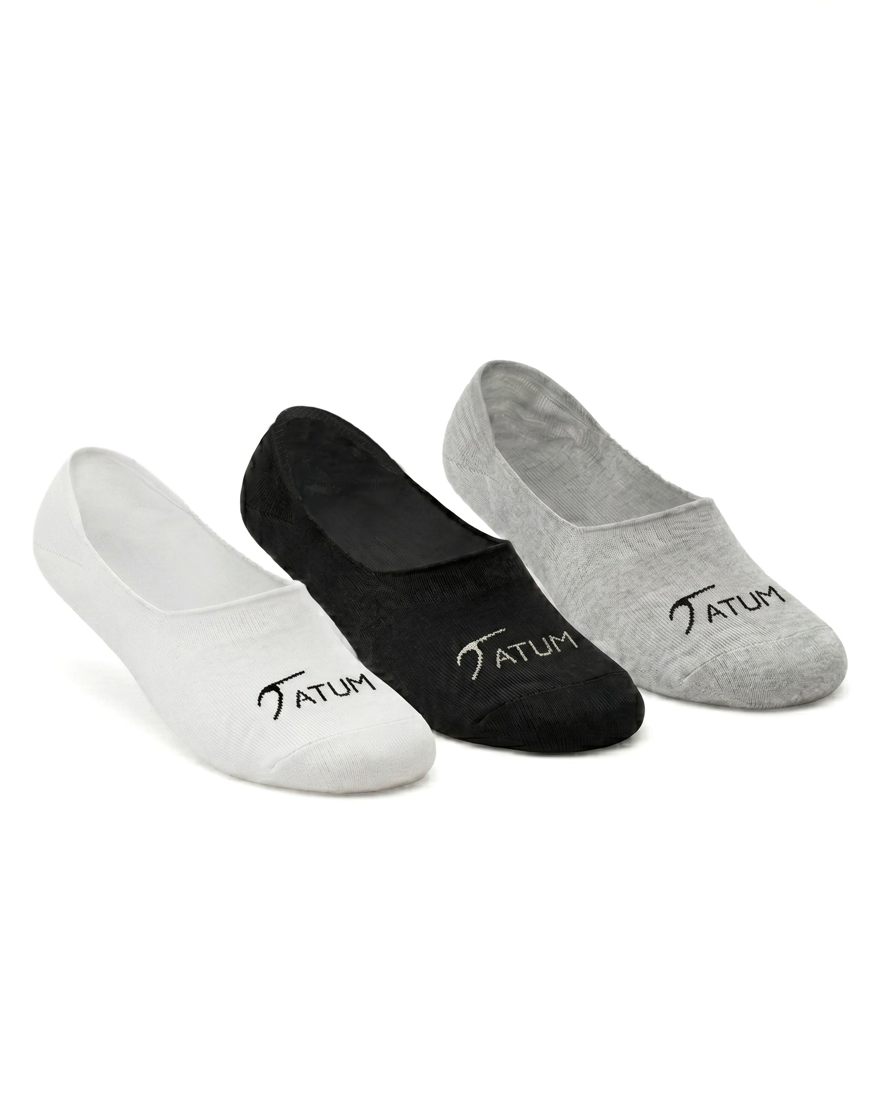 Unisex No-Show Mix Socks-Pack of 3-Atum -66242170