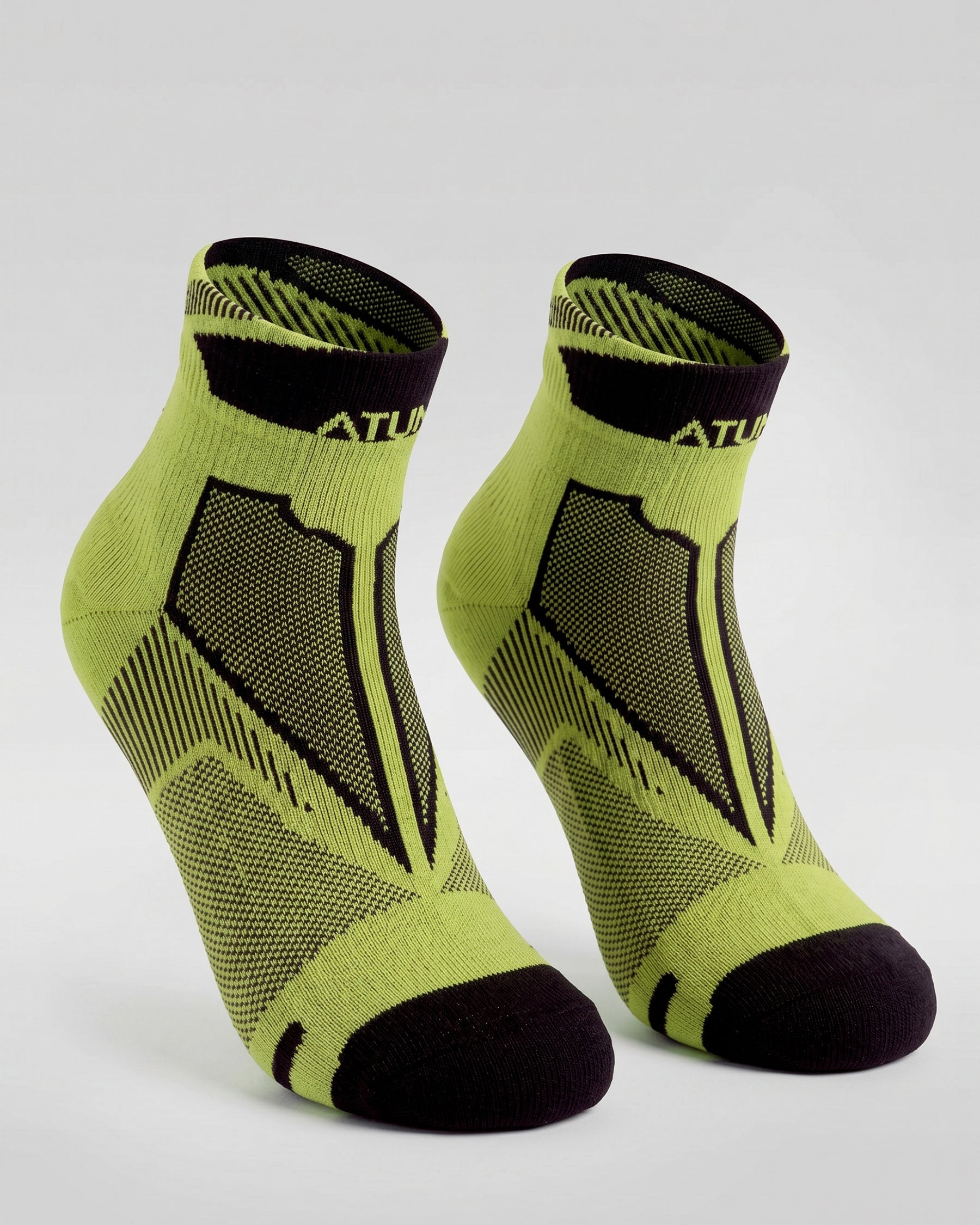 Kids Low-Cut Green Training Socks