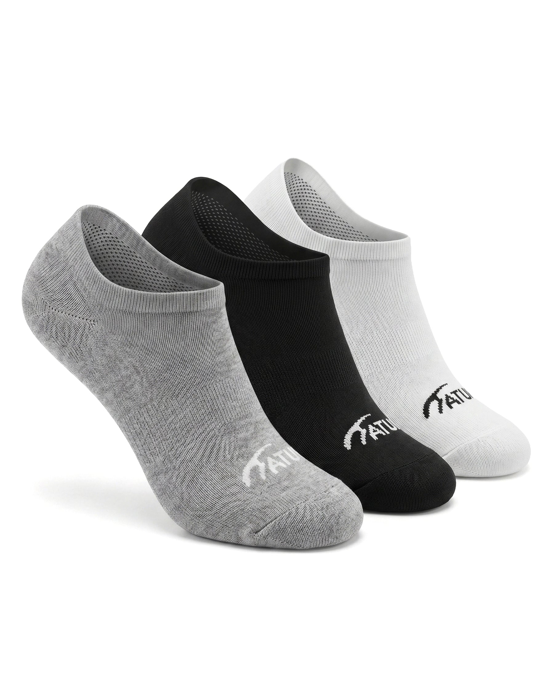 Unisex Mix Mini Socks-Pack of 3-Atum -87050534