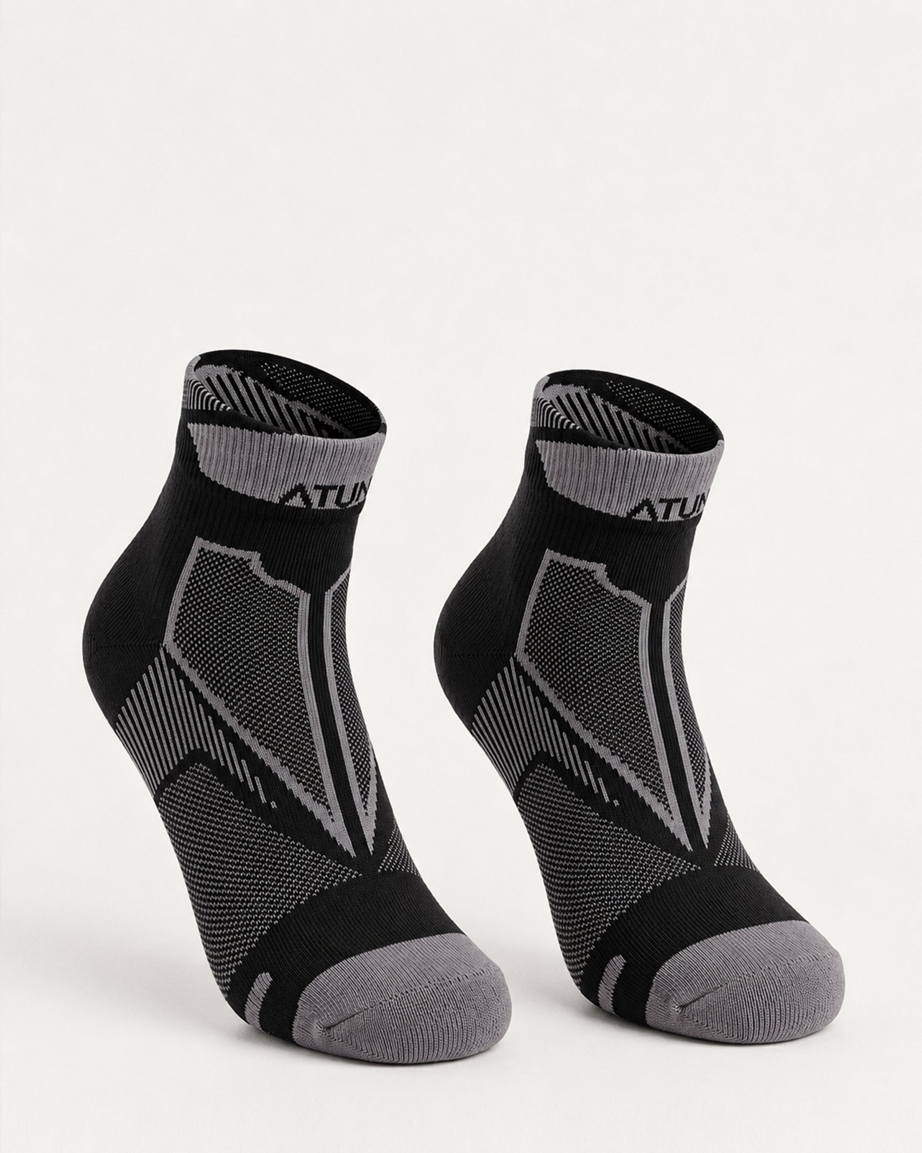 Kids Low-Cut Black Training Socks-Atum -80031402