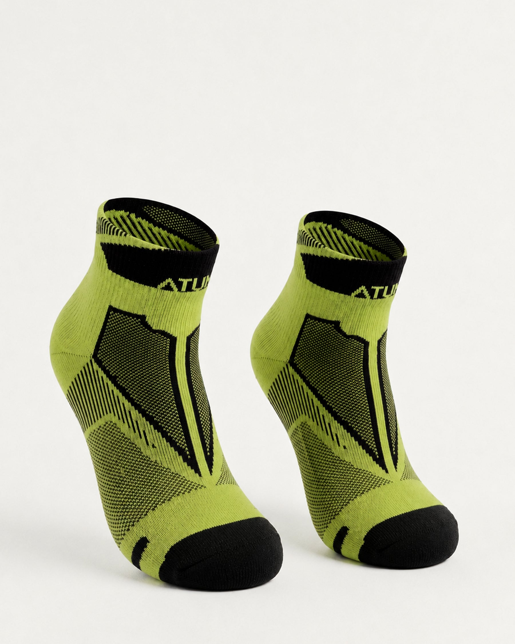 Kids Low-Cut Green Training Socks-Atum -3940536