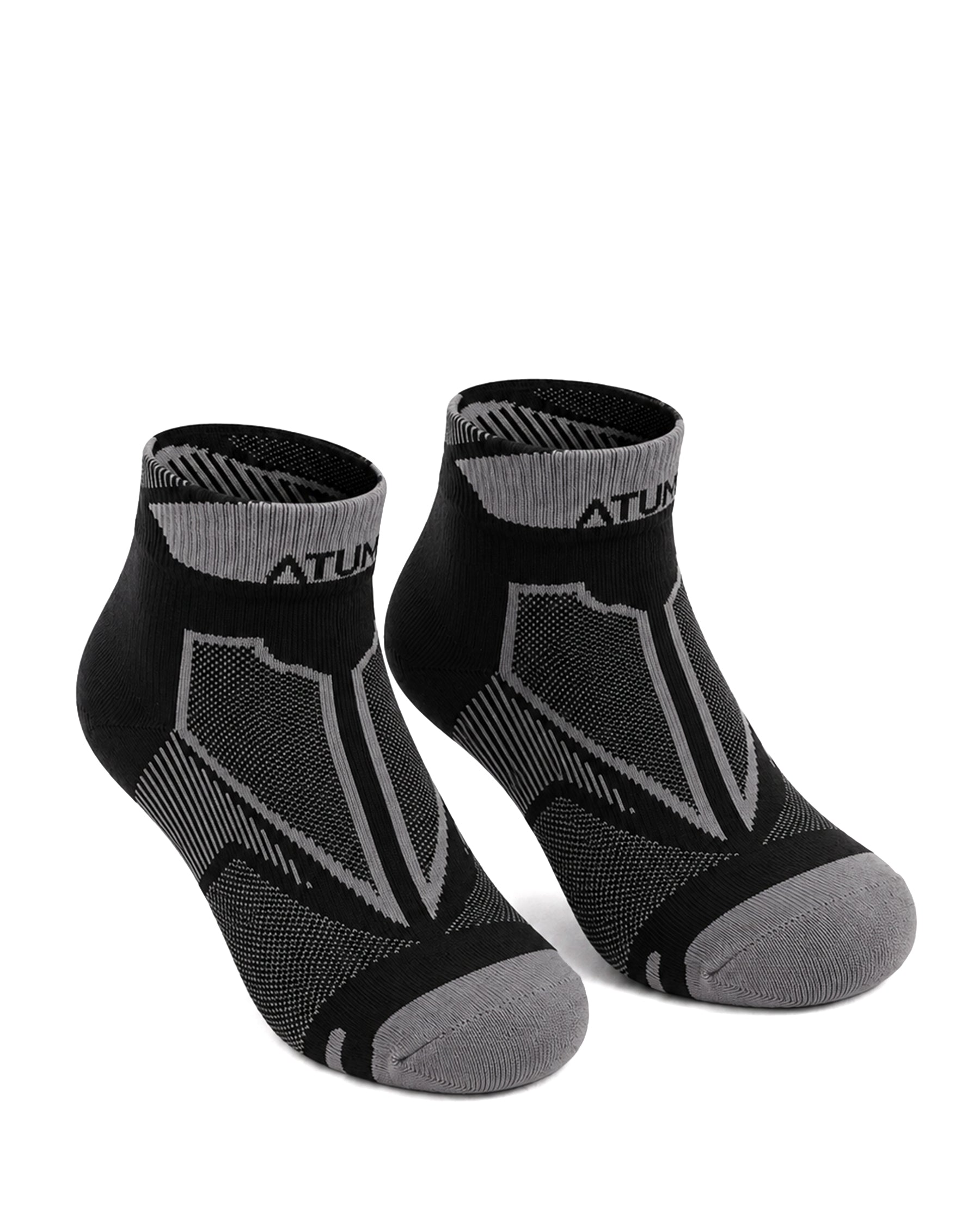 Kids Low-Cut Black Training Socks-Atum -1991607