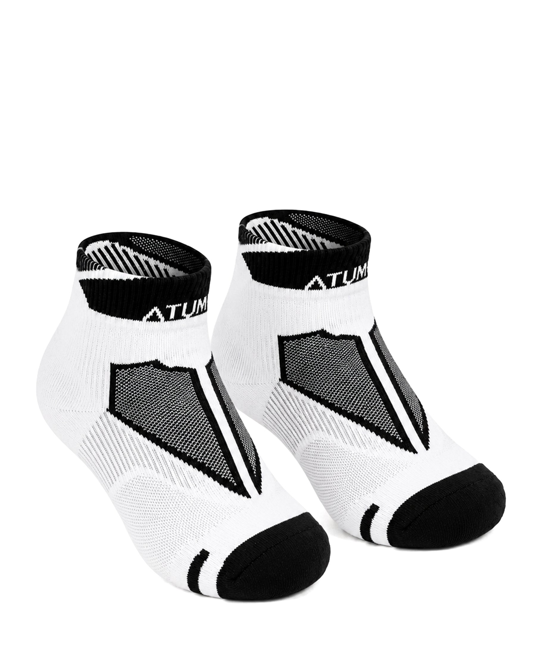 Kids Low-Cut White Training Socks-Atum -7477050