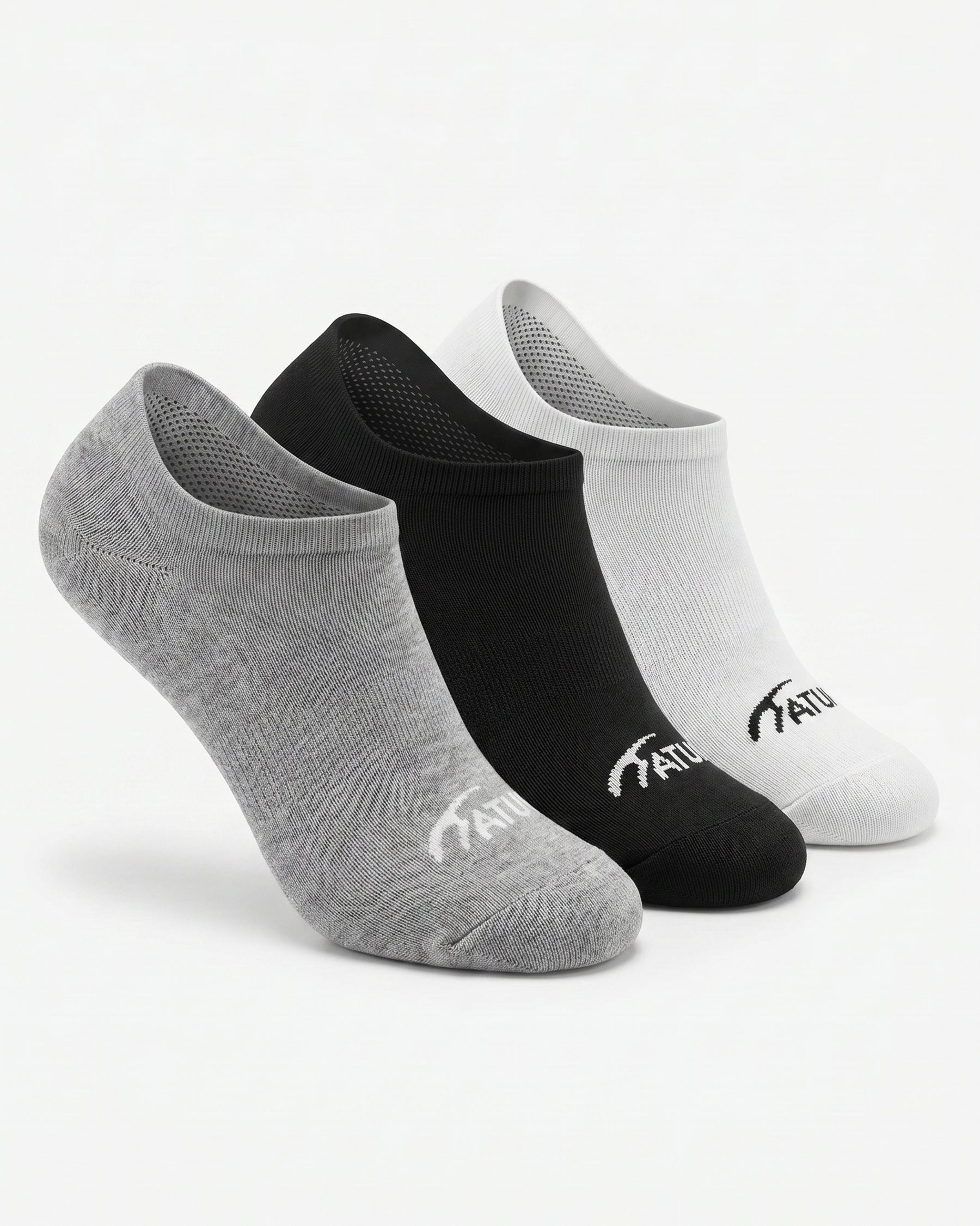 Unisex Mix Mini Socks-Pack of 3-Atum -25970144