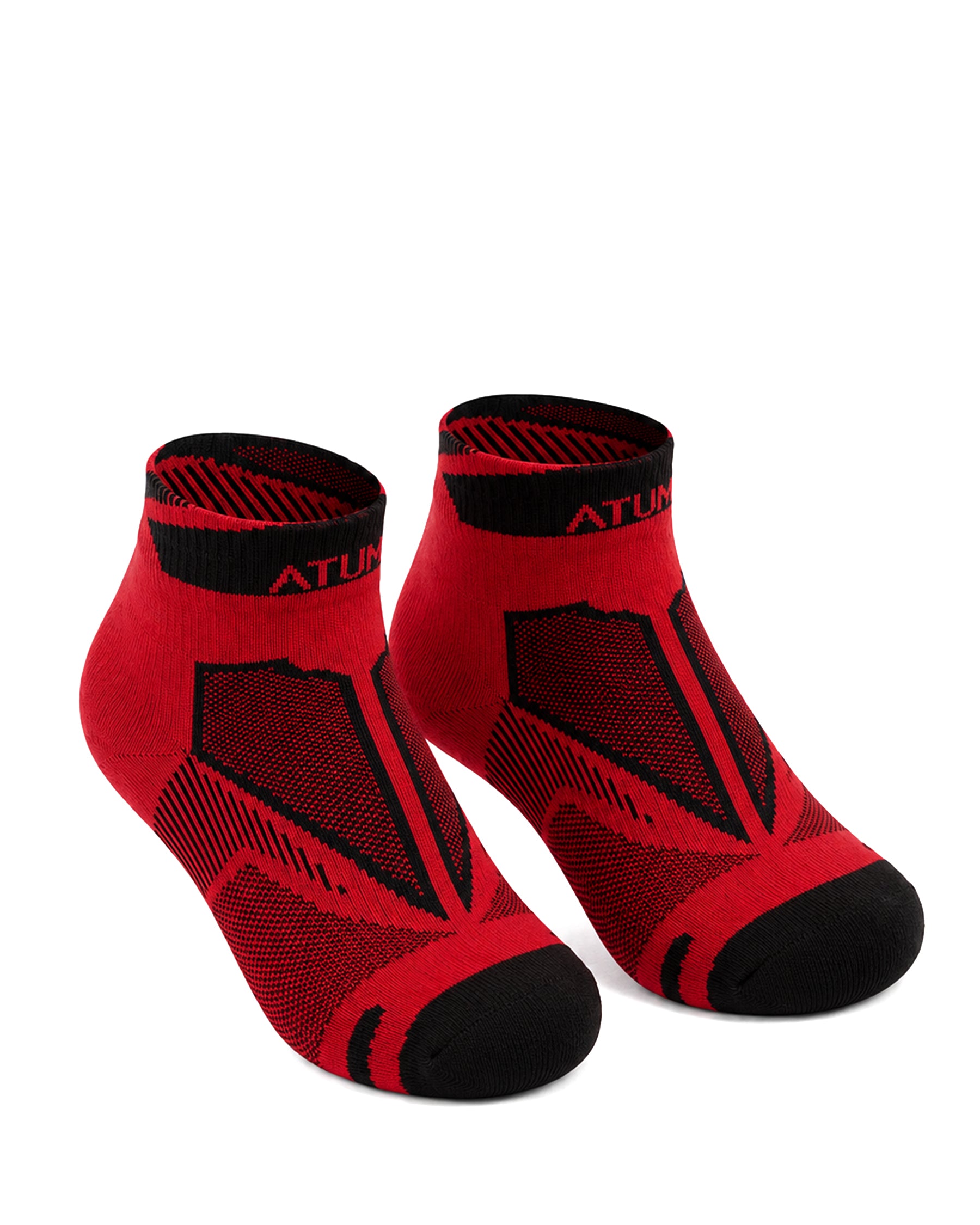 Kids Low-Cut Red Training Socks-Atum -12562429