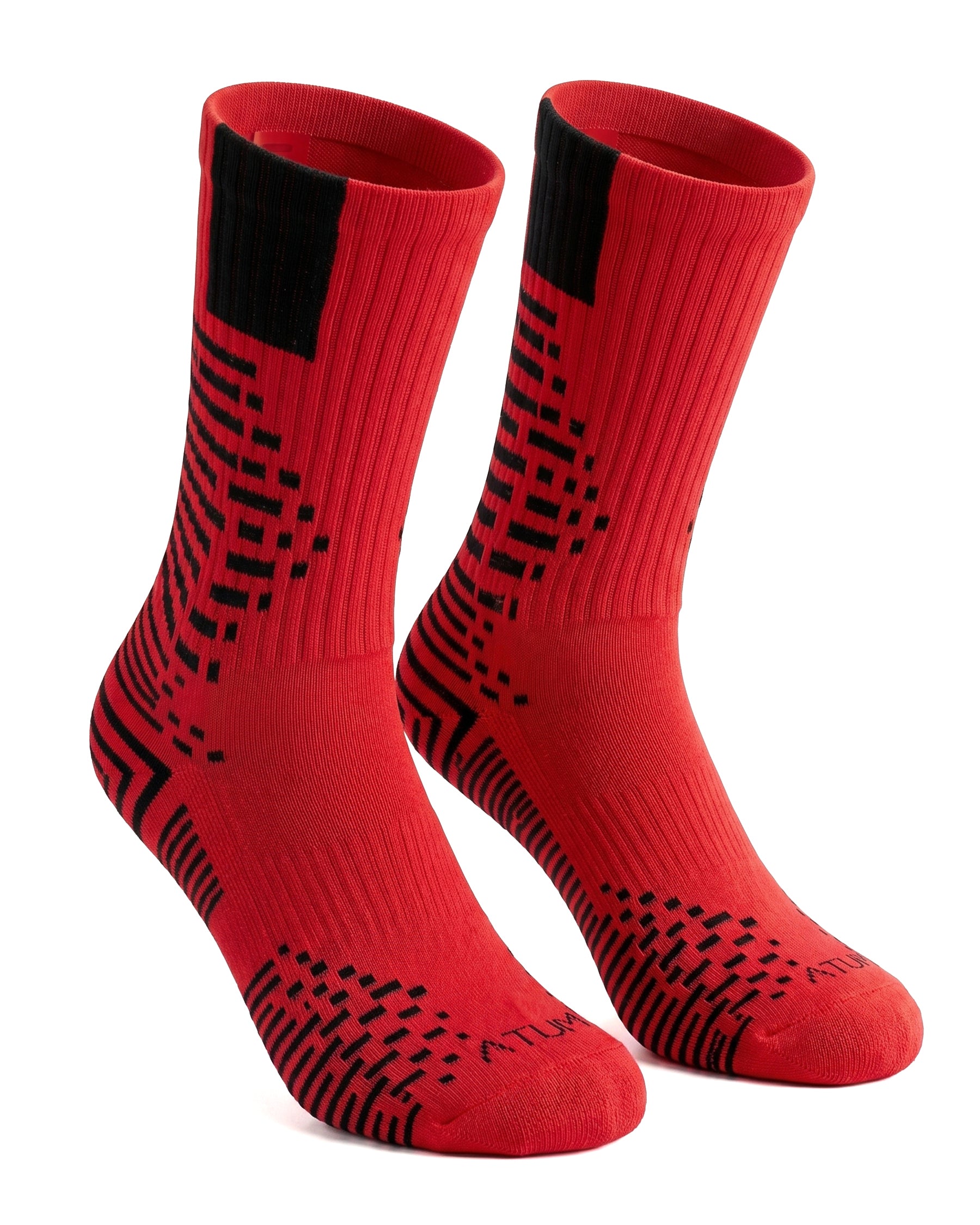 Adults Unisex Long Red-Tex Training Socks-Atum -42724578