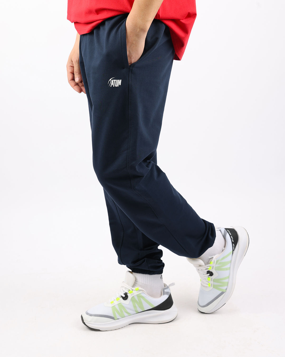 Active Comfort Men's Navy Sweatpants-Atum -95821145