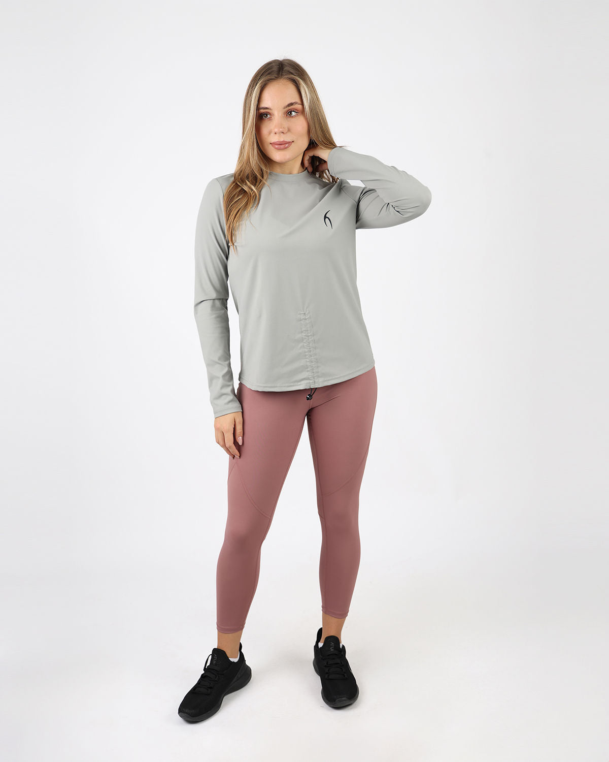 Training Long-Sleeve Gray T-Shirt-Atum -71071167