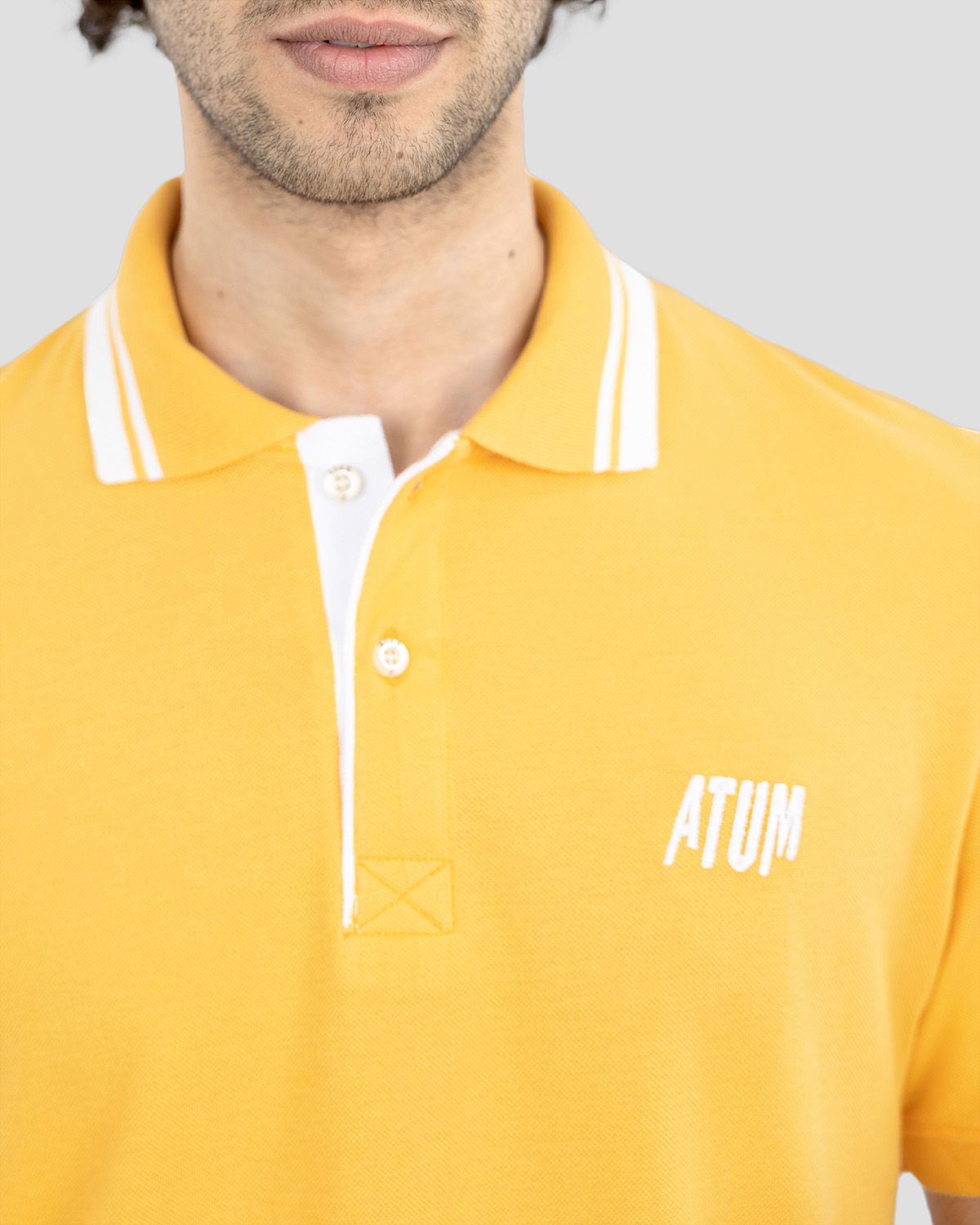 Splash Men's Gold Polo Shirt
