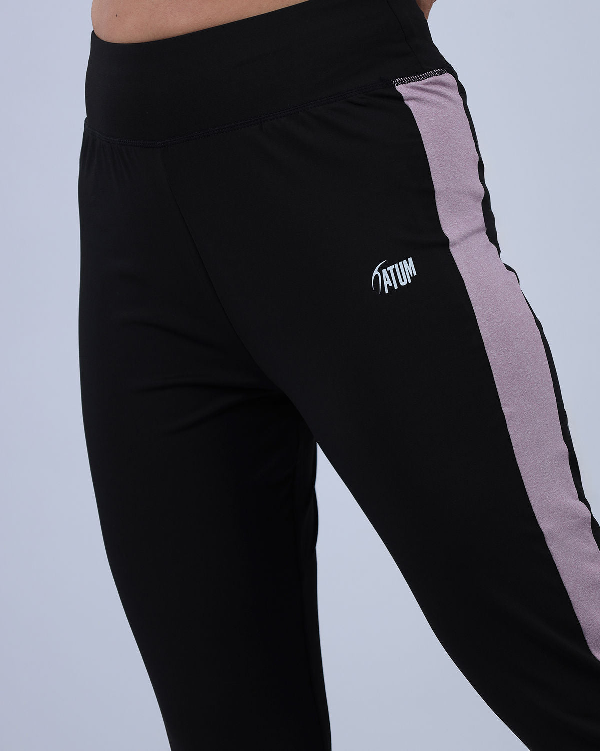 Stride Contrast Panel Pink Pants-Atum -22673684