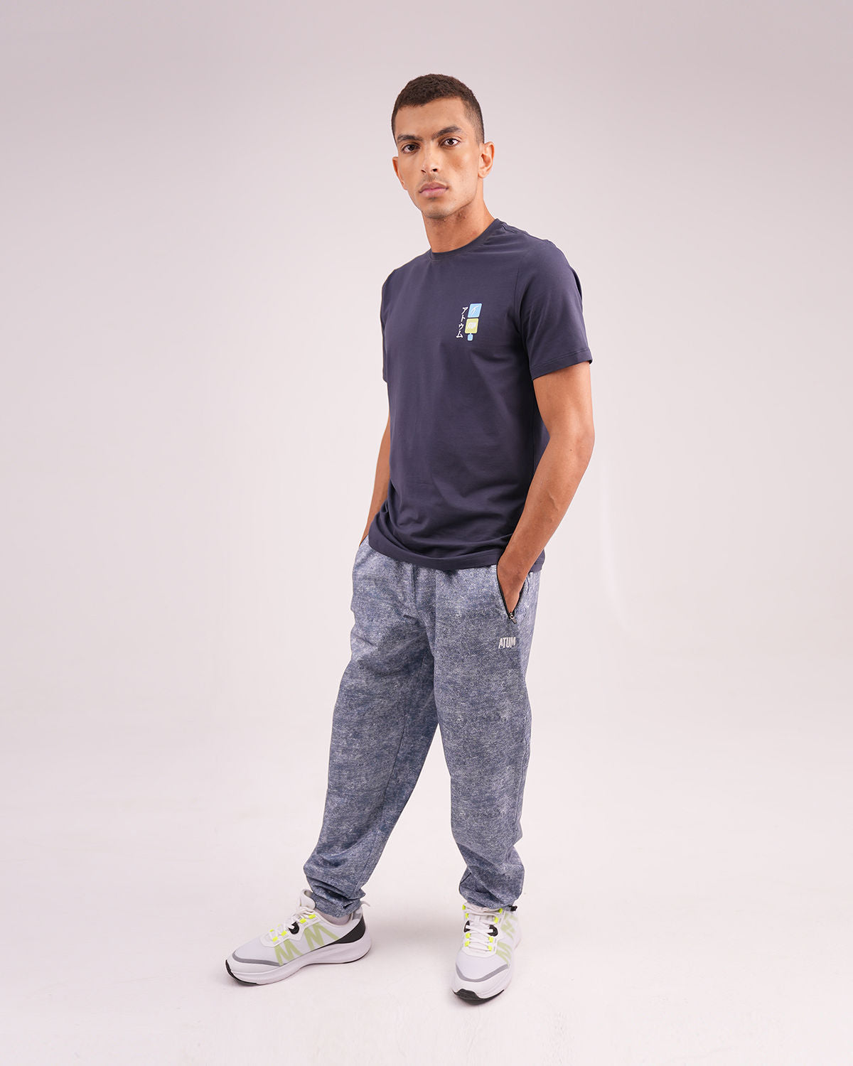 Dragon Strike Graphic Navy T-Shirt-Atum -39515221