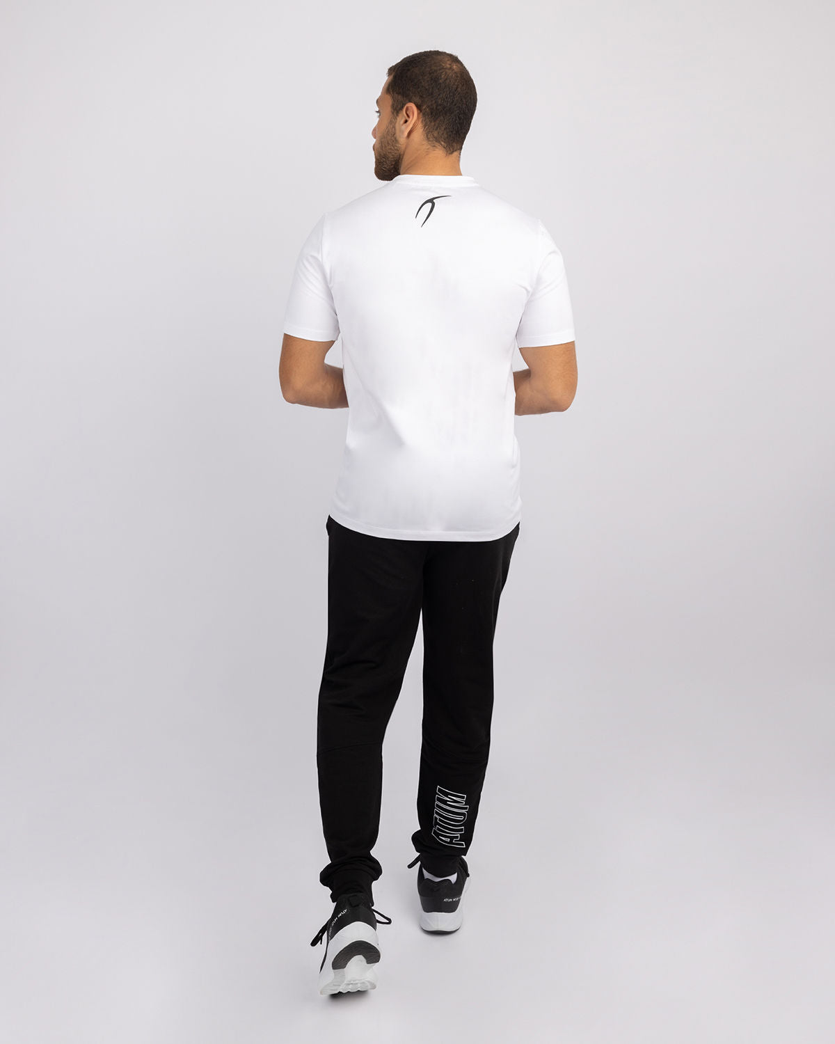 Basic Cotton White T-Shirt-Atum -4476567