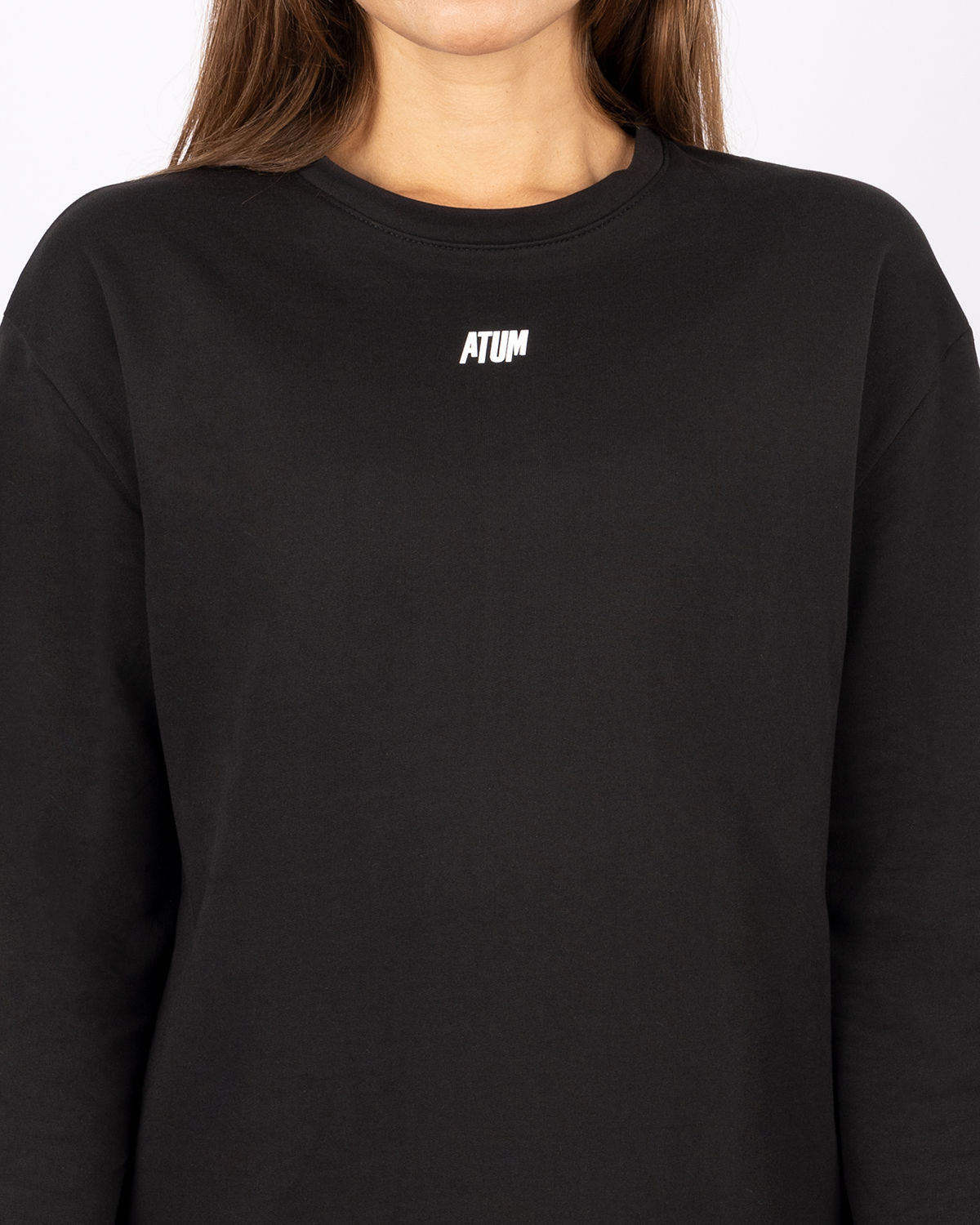 Elegance Oversize Black T-Shirt-Atum -29732645