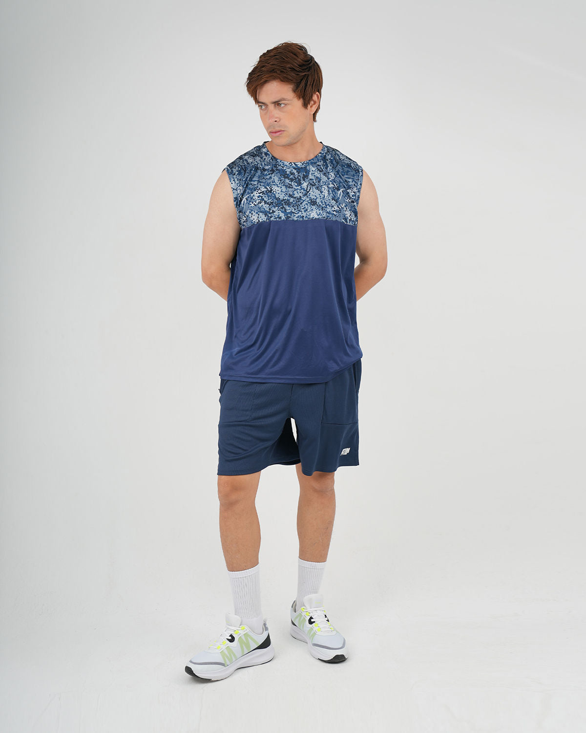 Workout Basic Navy Short-Atum -73884488