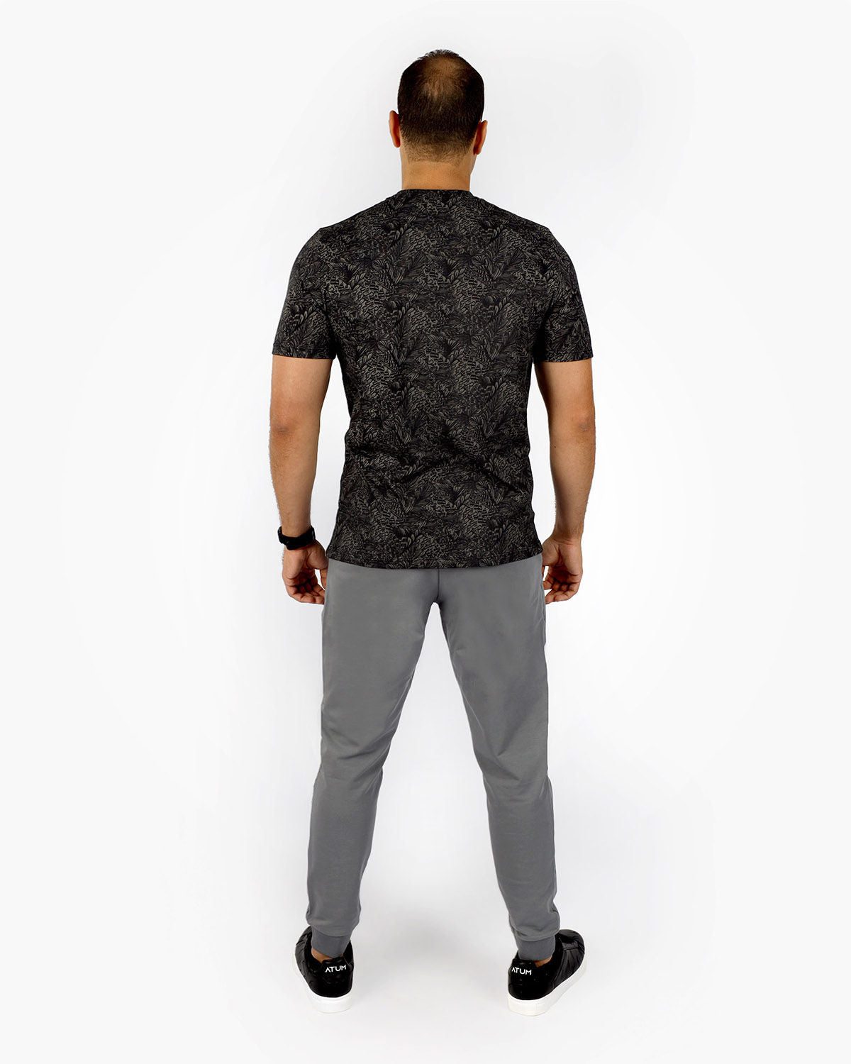 Splash Clash Forest Black T-Shirt-Atum -51144715