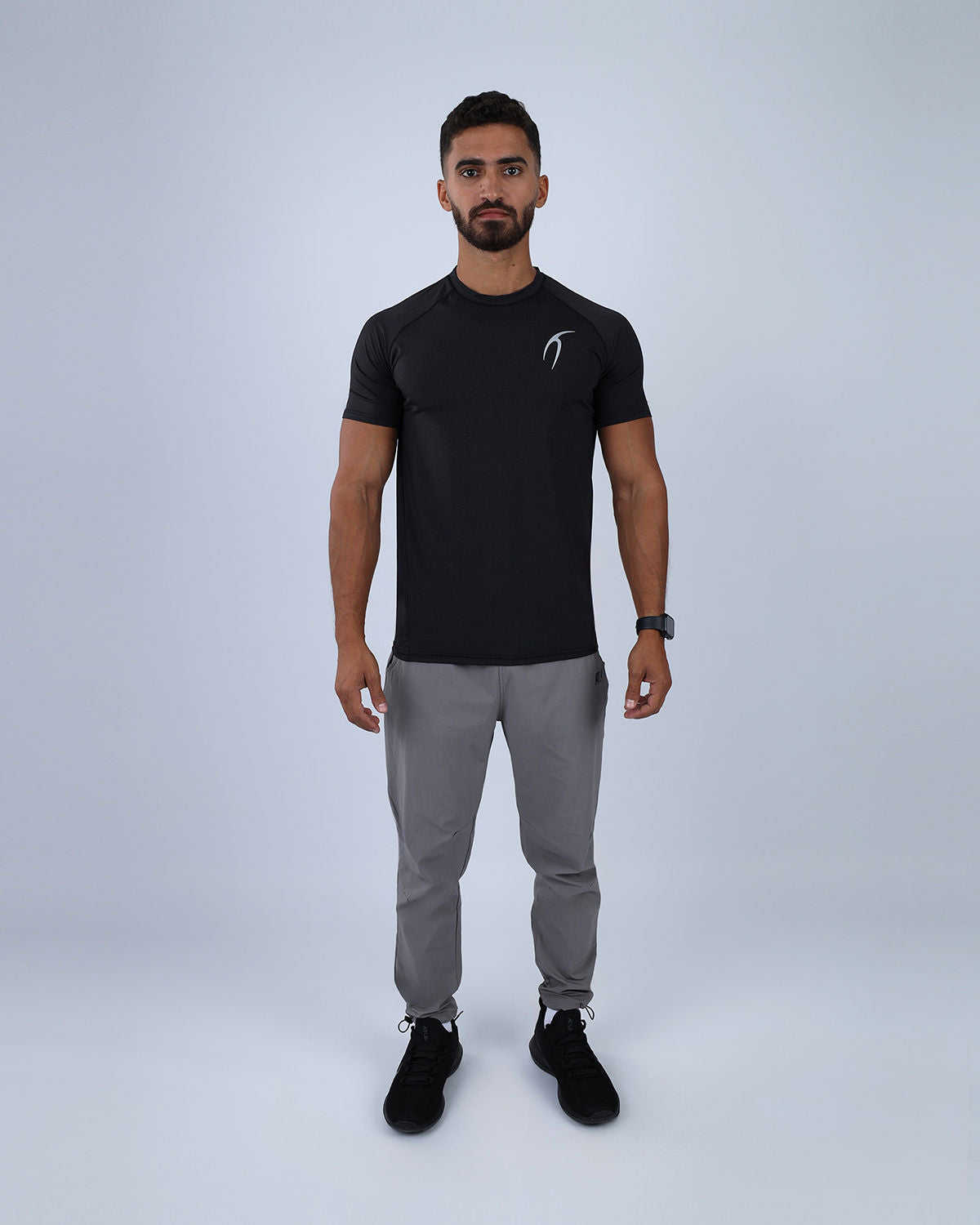 Dri-FIT Short-Sleeve Black Fitness Top-Atum -29399966