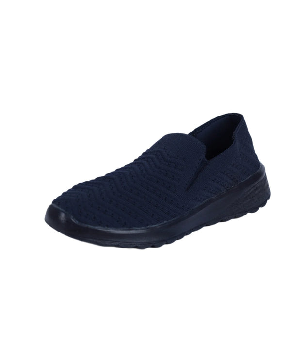 Stylish Slip-On Navy Women Shoes-Atum -30424603