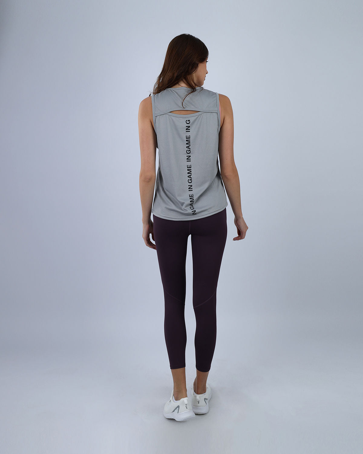 Modal Yoga Gray Tank Top-Atum -35860729