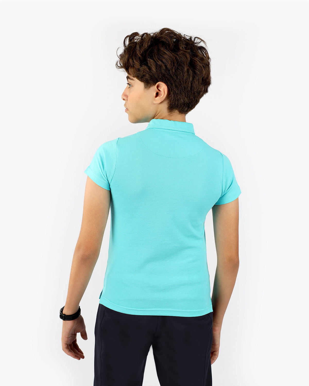Boy's Blue Polo Shirt