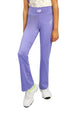Girl's Wide Leg Lavender Leggings