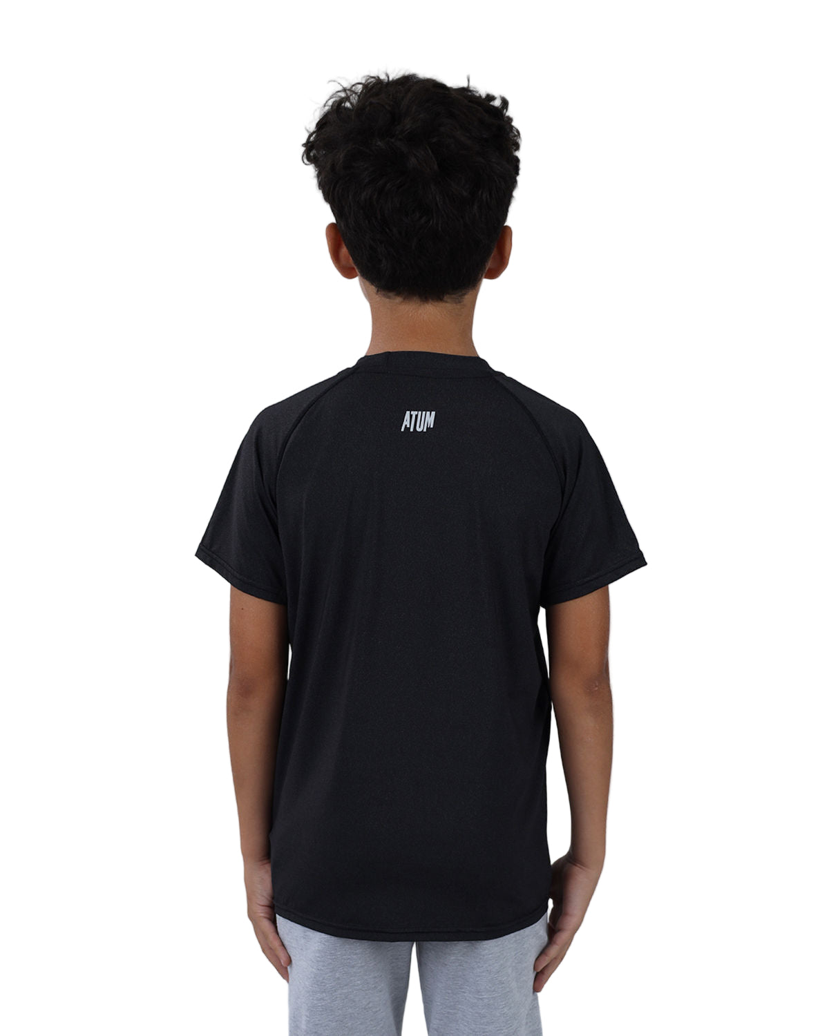 Power-On Sports Black T-Shirt-Atum -42538516