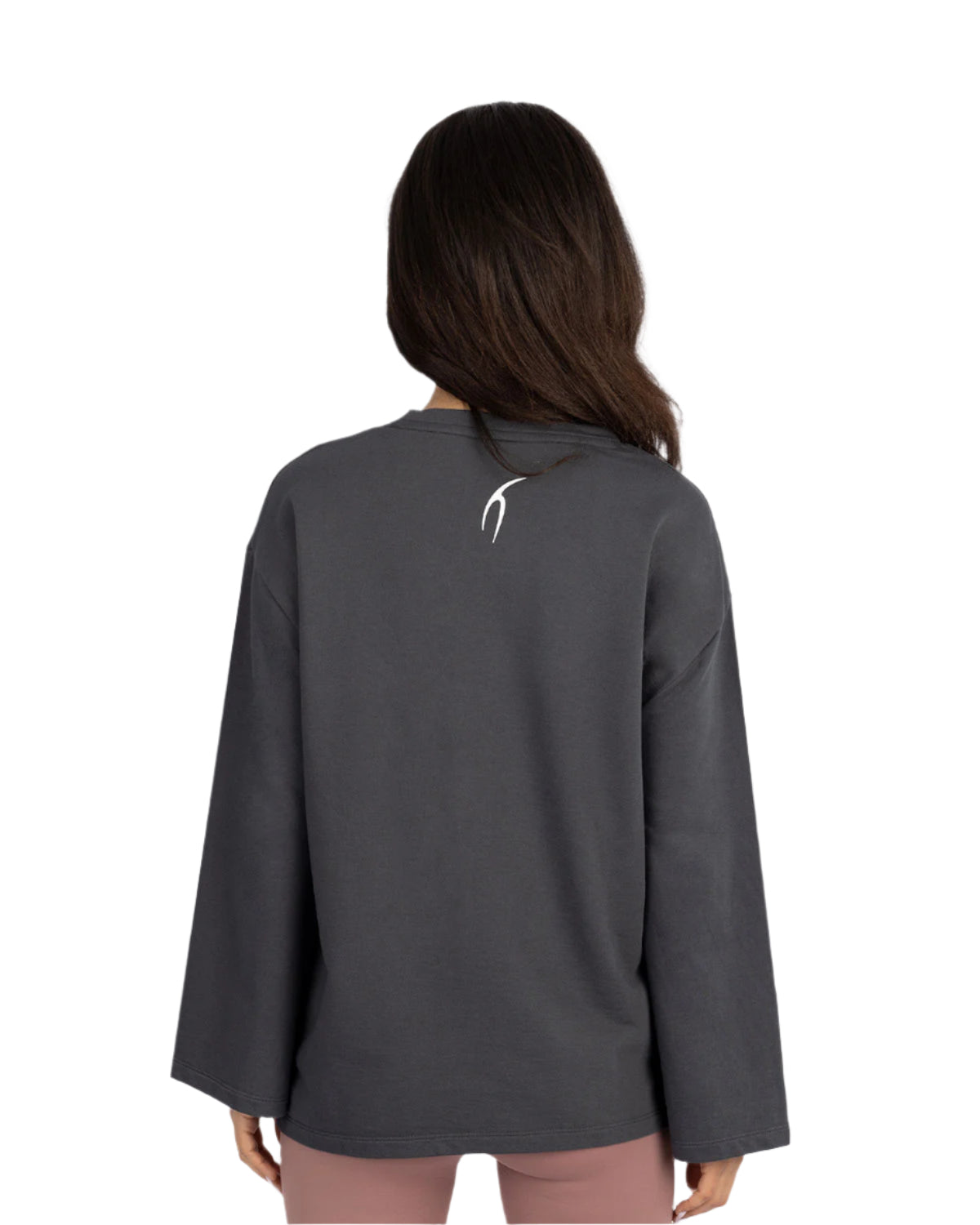 Elegance Oversize Gray T-Shirt-Atum -73228655