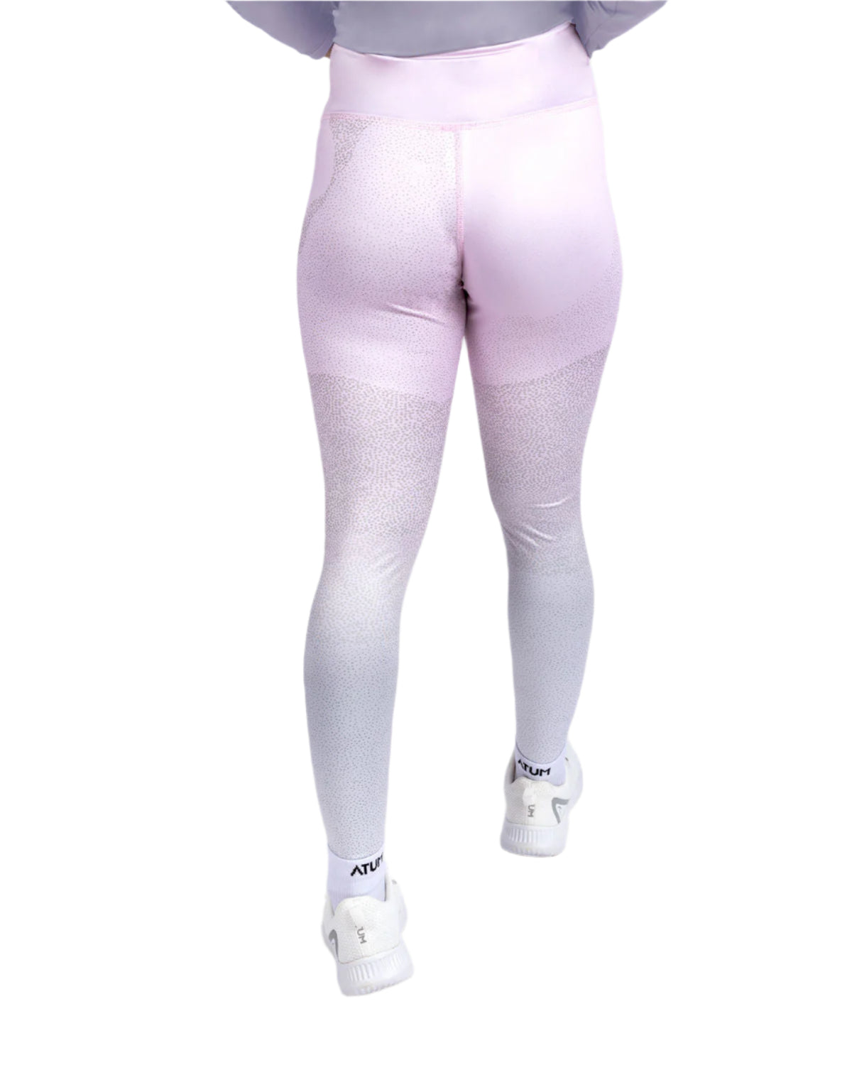 Women's Limitless Pink Leggings-Atum -80908085