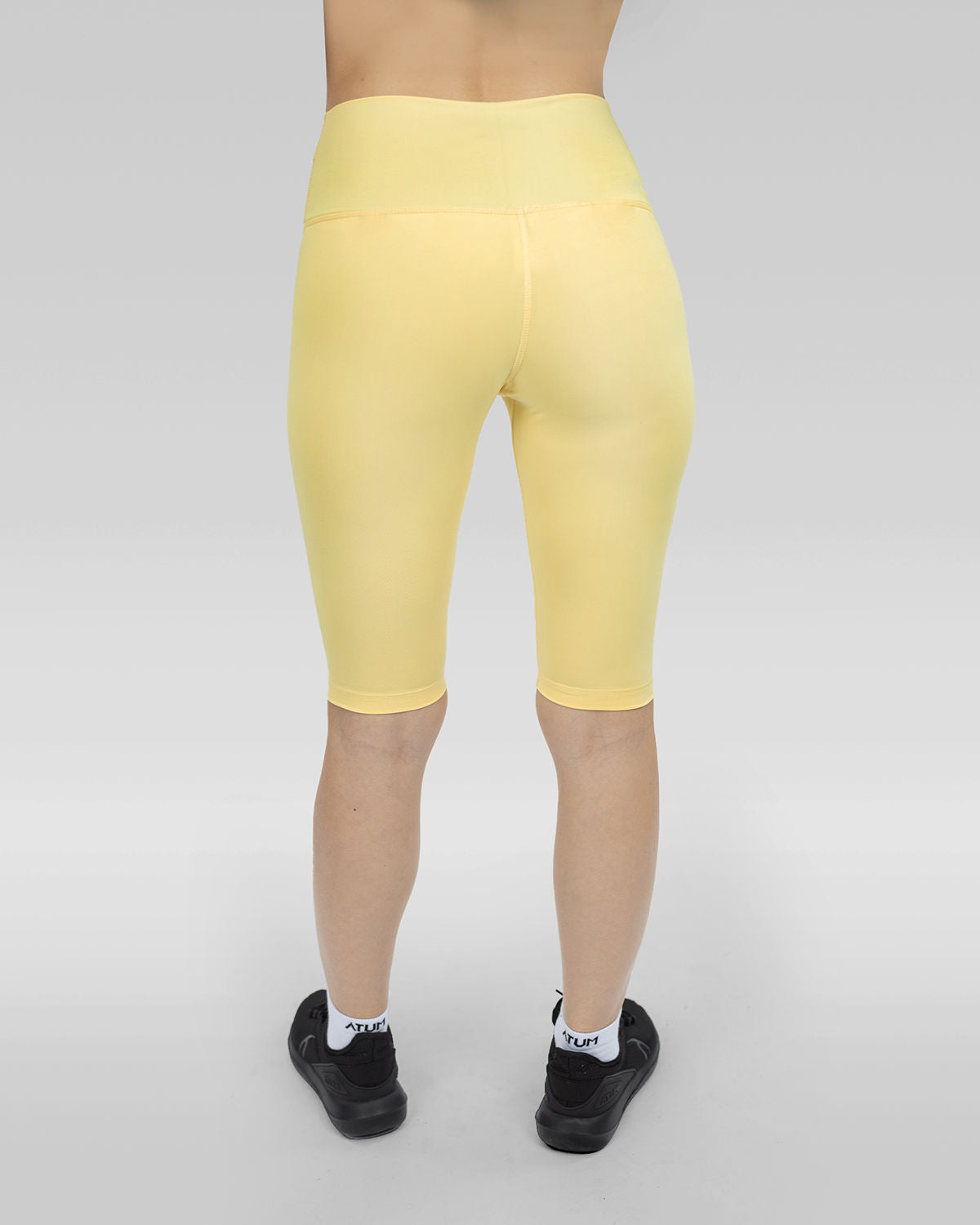 Basic Essentials Yellow Short Leggings